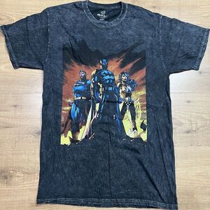 Justice League Tie Dye Shirt Size Medium Dc Conics Superman Batmans Wonder Woman